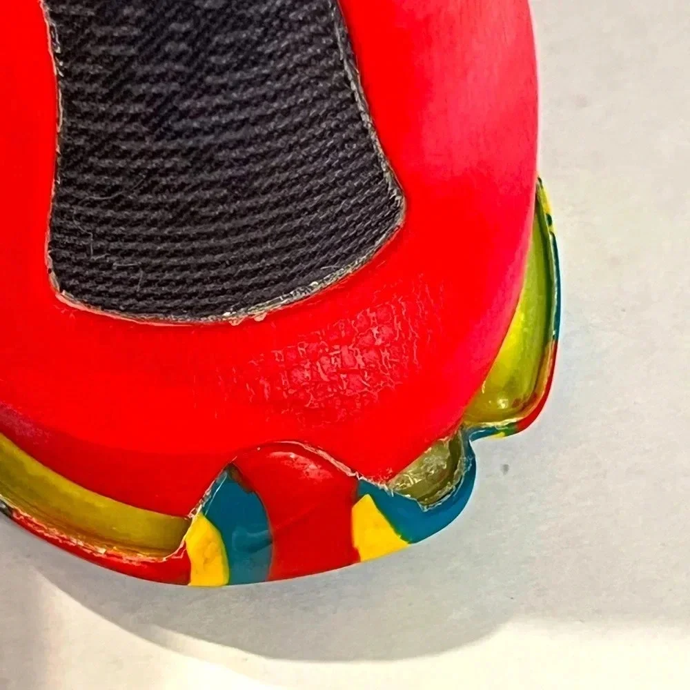 Nike KD8 GS Money Ball Multi color Basketballs Tennis shoes size 6.5Y red/blue